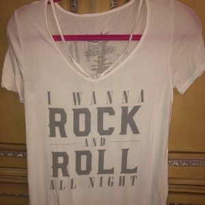 White Lyric Culture short sleeve shirt